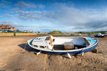 Fototapeta premium Low Tide at Alnmouth