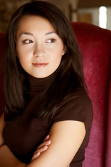 Fototapeta premium young asian girl
