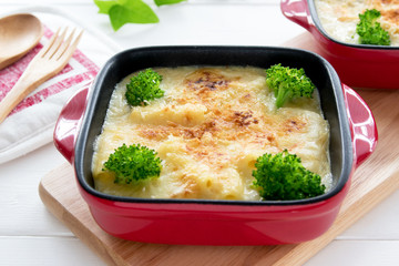 マカロニのグラタン