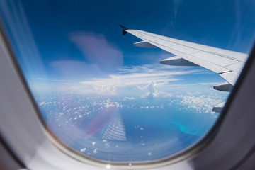 Plane Window in Air