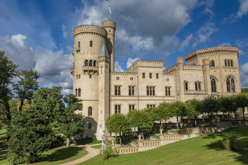 Fototapeta na wymiar Babelsberg Castle in Potsdam, Germany