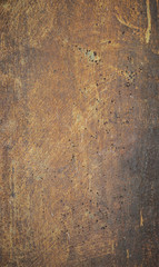 Brushed Rusted steel