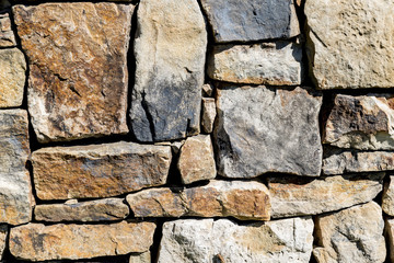 Stone wall structure
