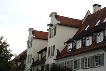 alte Häuser am Söflinger Klosterhof