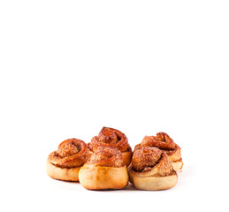 Fresh bun with cinnamon
