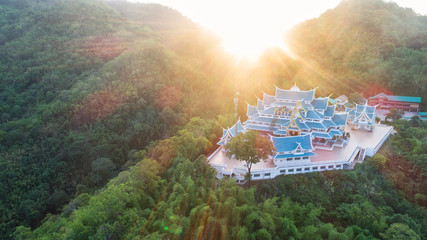 Wat Pa Phu Kon In Ubon Ratchathani,Thailand.Is a public temple. In the middle of the forest is...