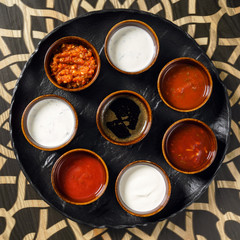 different kinds of sauce