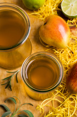Homemade fruit vinegar