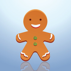 Obraz premium Ginger bread man