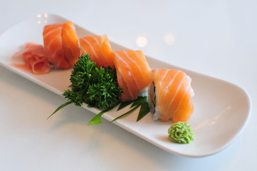 Salmon Sashimi