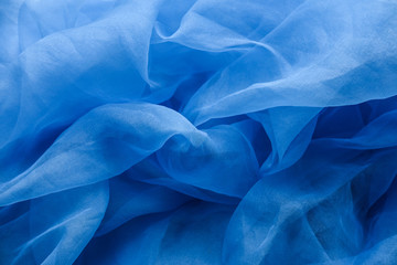 The texture of the pastel fabric.