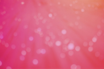 Pink color glitter vintage lights,bokeh for blur background.