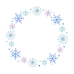 雪の結晶　リース