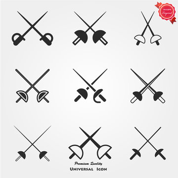 Fencing icons