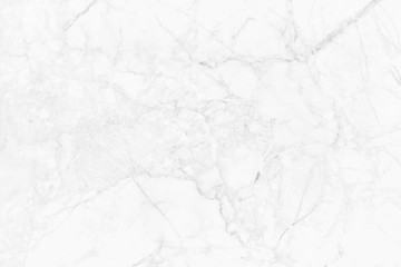 Obraz na płótnie Canvas White marble texture in natural pattern with high resolution for background and design art work. White stone floor.
