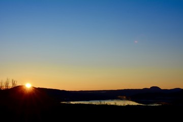 Sunrice in october