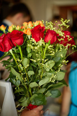 Букет шикарных роз