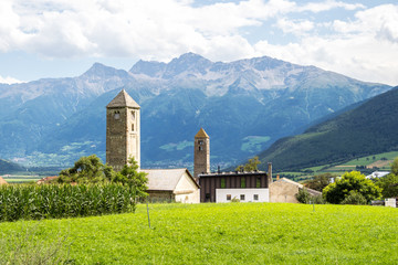 Fototapeta premium Italien - Mals im Vinschgau