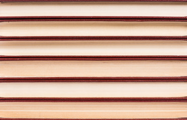 Obraz premium A pile of books on white background isolated