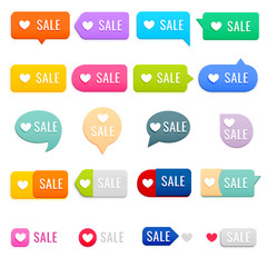 Set of Sale Tags. Sale, Price Tag Icon