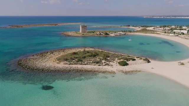 Drone su Porto Cesareo (Lecce)