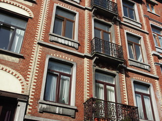 Brüssel: Altbaufassaden