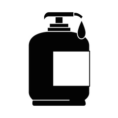 Obraz premium soap bottle isolated icon