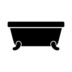 bathtub clean hygiene interior ceramic icon