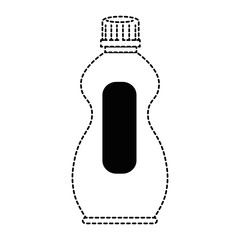 detergent bottle isolated icon
