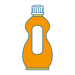 detergent bottle isolated icon