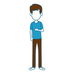 young man avatar character