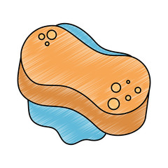 dish sponge isolated icon