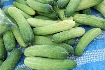 cucumber at street food