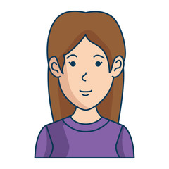 beautiful woman avatar character