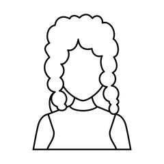 beautiful woman avatar character