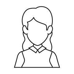 beautiful woman avatar character