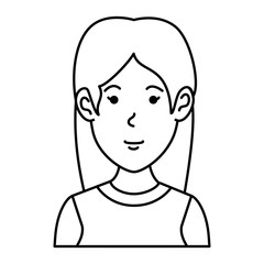 beautiful woman avatar character