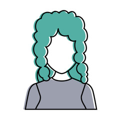 beautiful woman avatar character