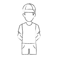 young man avatar character