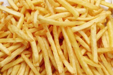 French fries at street food