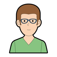 young man avatar character