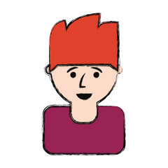 man face vector illustration