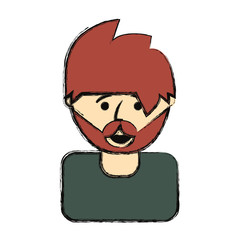 man face vector illustration