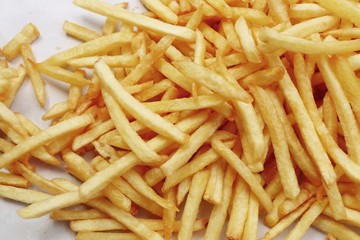 French fries at street food