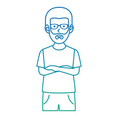 young man avatar character