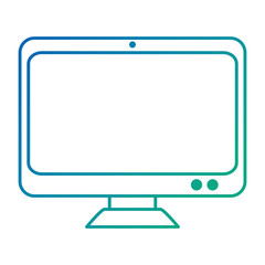 computer display isolated icon