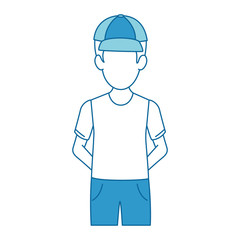 young man avatar character