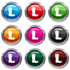 Cowboy boot set 9 collection