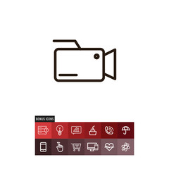 Video camera icon