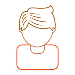 man face vector illustration